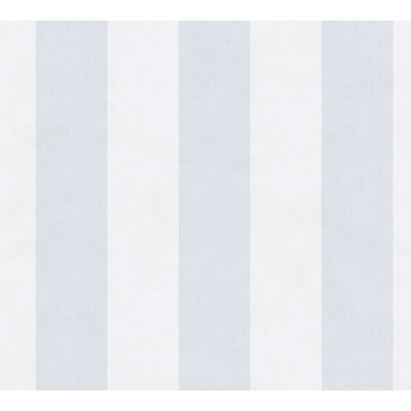 Streifentapete Hellblau Weiß Vliestapete gestreift für Jungen Kinderzimmer (770784)