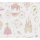PrinzessinnenTapete Rosa Beige Kindertapete mit Schloss Kutsche Vliestapete (771301)
