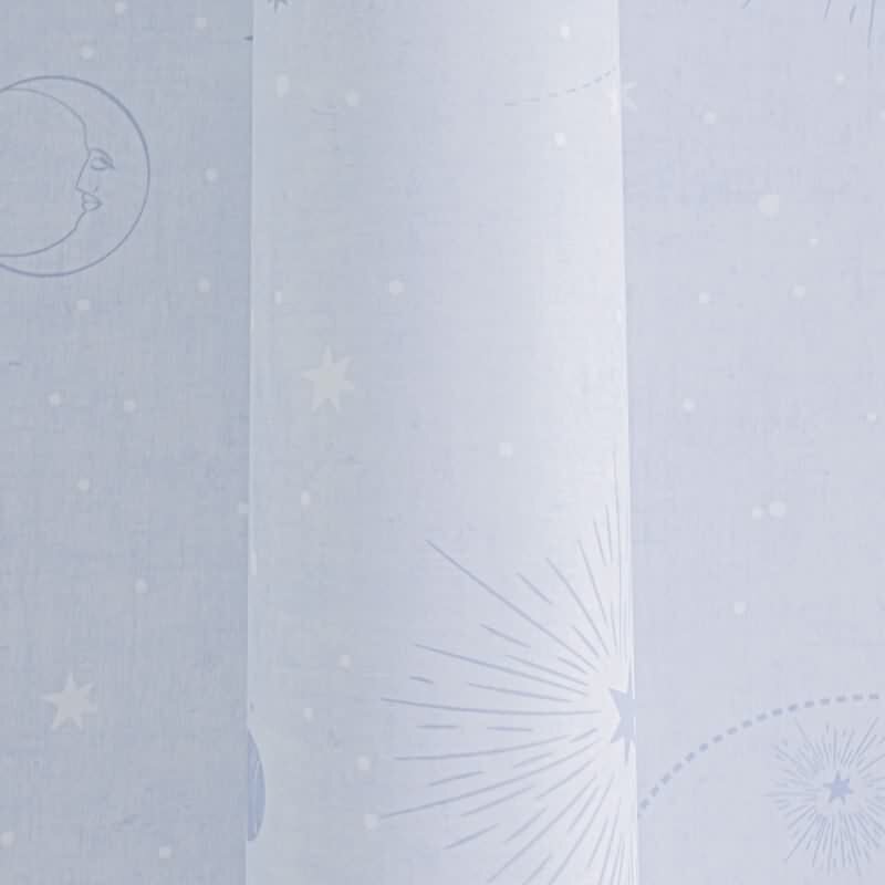 Weltall Tapete Hellblau Kindertapete mit Planeten Sternen Weltraum Kinderzimmer Vliestapete Jungen (771312)