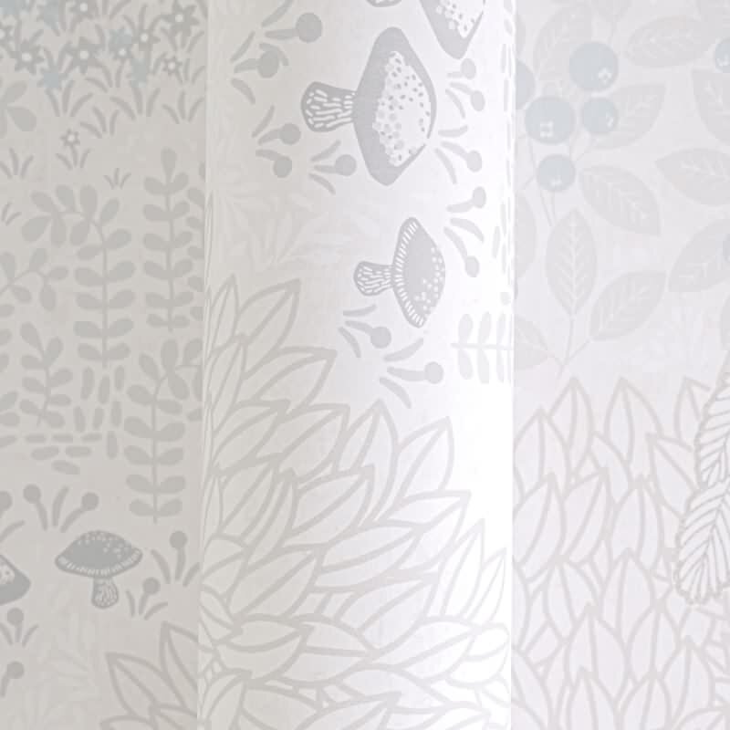 Tapete Wald mit Tieren Beige Grau Kindertapete mit Bär Hirsch Vliestapete Kinderzimmer Jungen (771332)