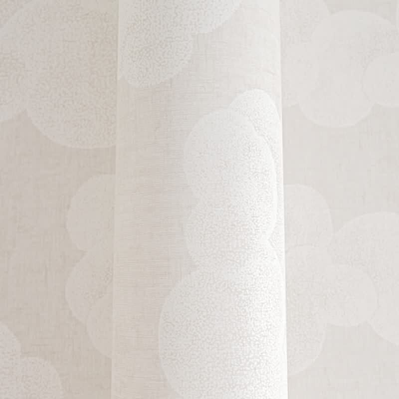 Wolken Tapete Beige Weiß Kinderzimmer Vliestapete mit Wolkenmotiv Kindertapete (771433)