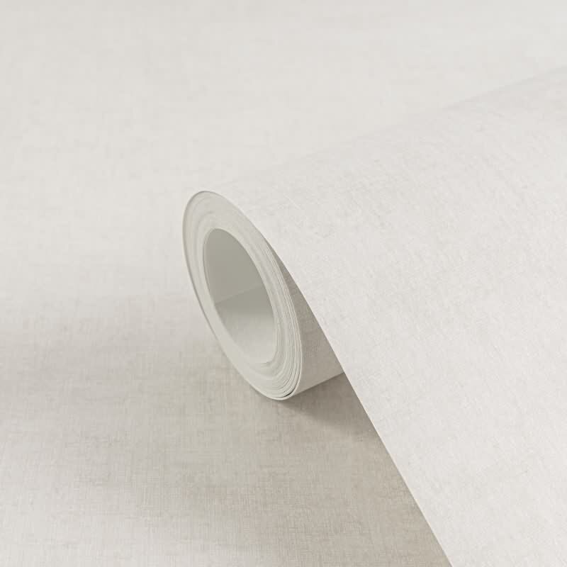 Uni-Tapete Kinderzimmer Creme Einfarbige Tapete modern Vliestapete (771782)