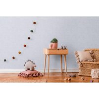 Tapete Grau Kinderzimmer Jungen Einfarbige Vliestapete...