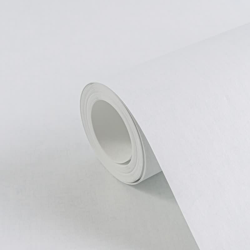 Unitapete Jungenzimmer Weiß Blau Einfarbige Tapete Kinderzimmer Vliestapete matt (771787)