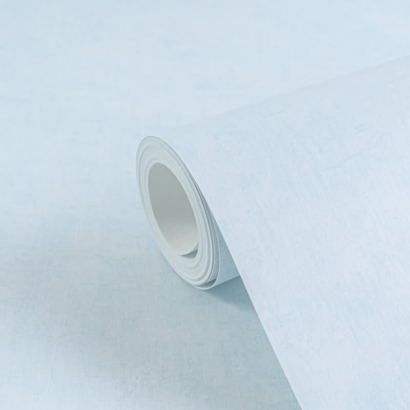 Jungenzimmer Tapete Hellblau Einfarbige Unitapete Kinderzimmer Vliestapete matt (771789)