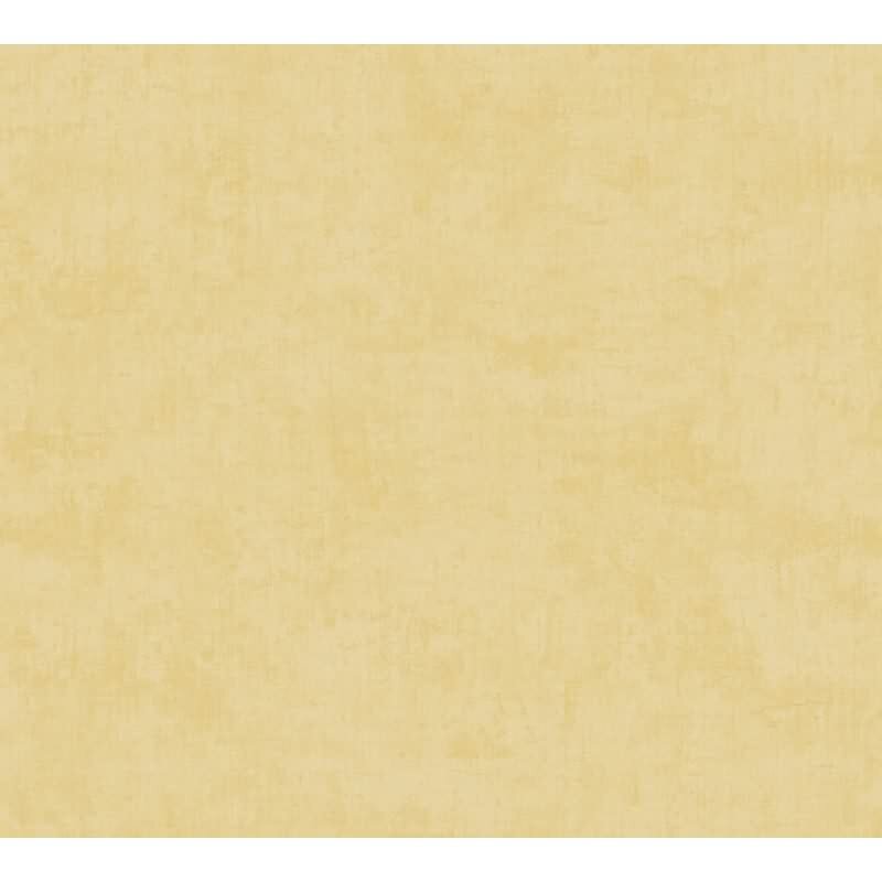 Kinderzimmer Tapete Senfgelb Einfarbige Unitapete Vliestapete matt (771791)