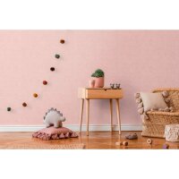 Tapete M&auml;dchenzimmer Rosa Einfarbige Unitapete...