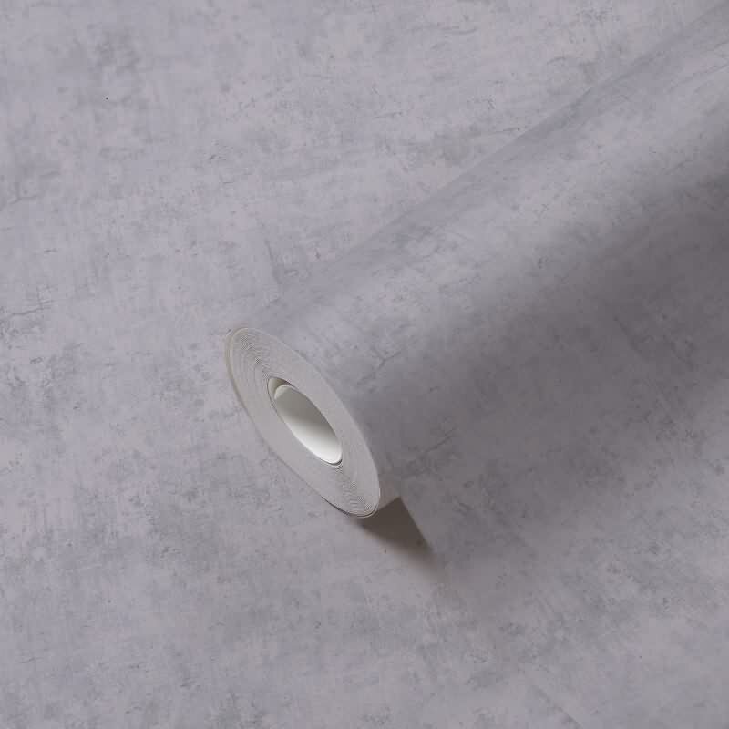 Kinderzimmer Tapete Grau Einfarbige Unitapete Vliestapete modern (771796)