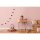 (SAMPLE) Tapete M&auml;dchenzimmer Rosa Einfarbige Unitapete Kinderzimmer Vliestapete matt (771792)