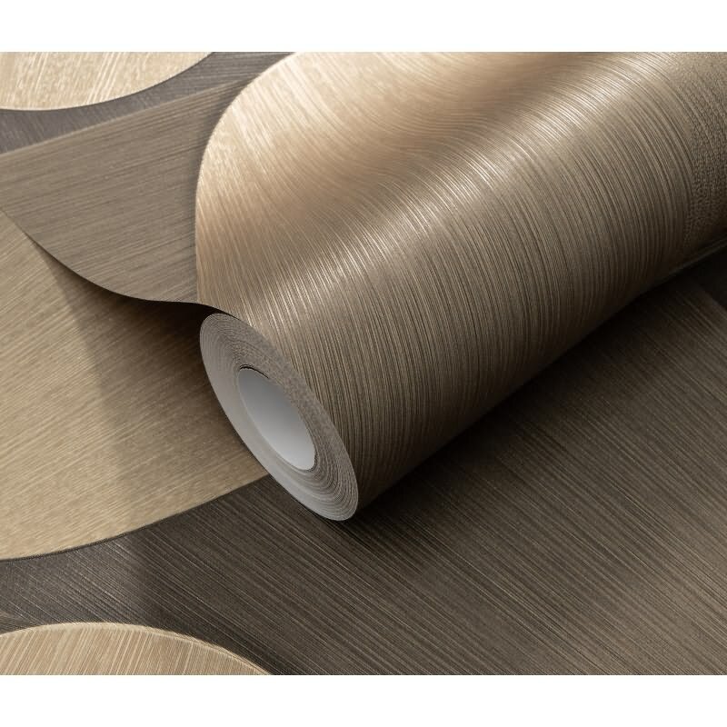 Tapete Gold, Kupfer, Erismann Vliestapete (1042315)