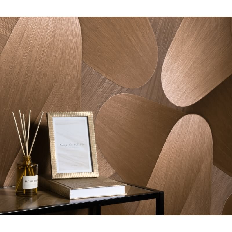 Tapete Braun, Erismann Vliestapete (1042348)