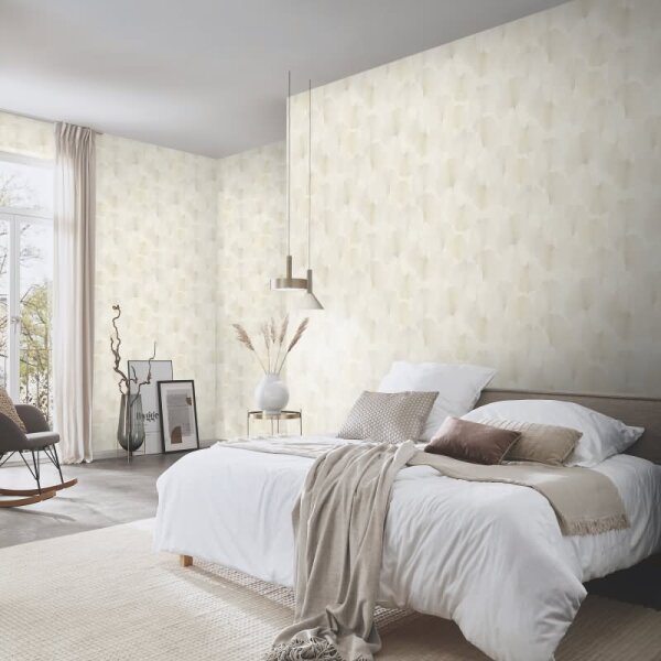 Tapete Beige, Creme, Erismann Vliestapete (1047014)