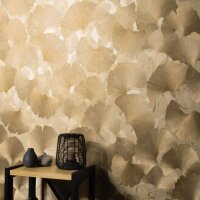 Tapete Gold, Kupfer, Erismann Vliestapete (1047030)