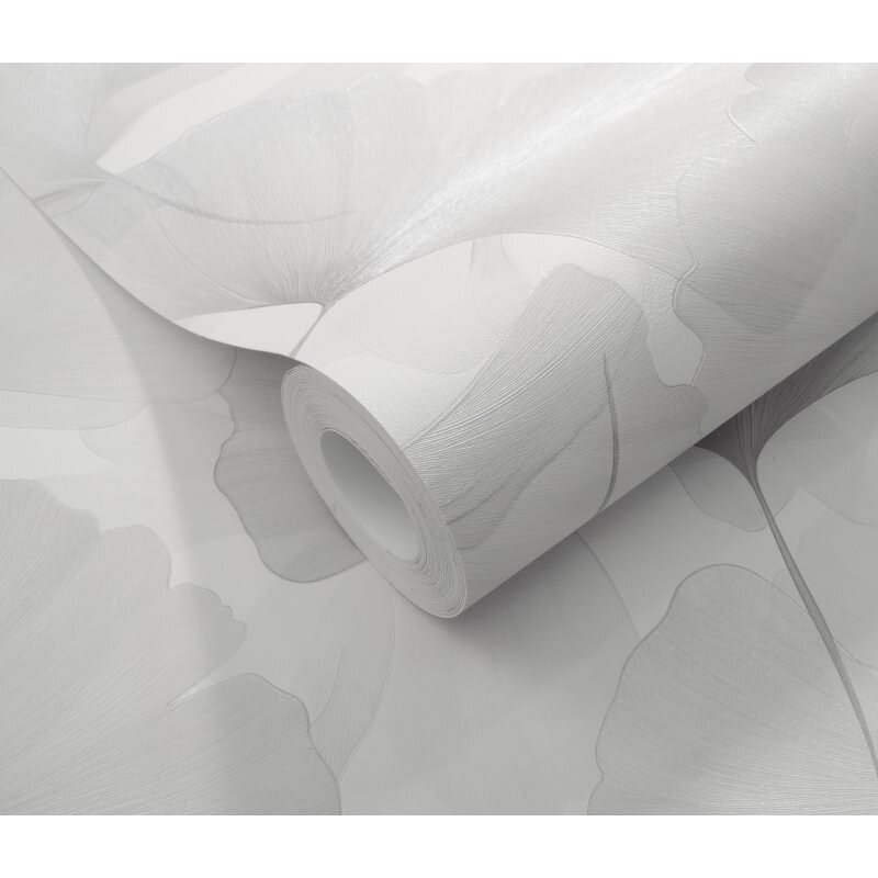 Tapete Grau, Silber, Erismann Vliestapete (1047031)