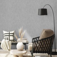 Tapete Grau, Silber, Erismann Vliestapete (1047310)