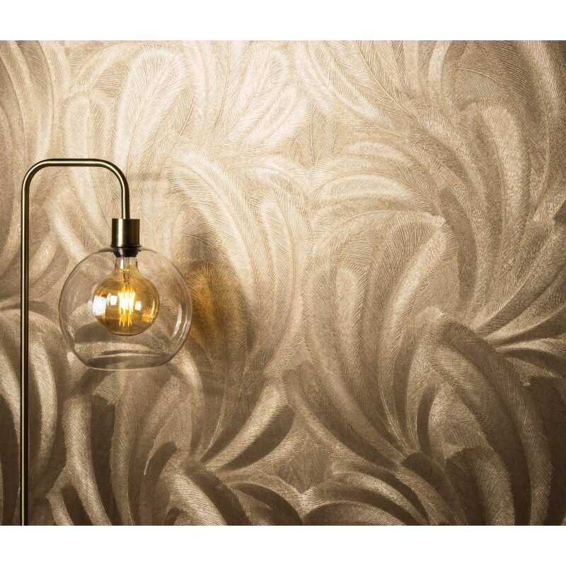 Tapete Gold, Kupfer, Erismann Vliestapete (1047630)