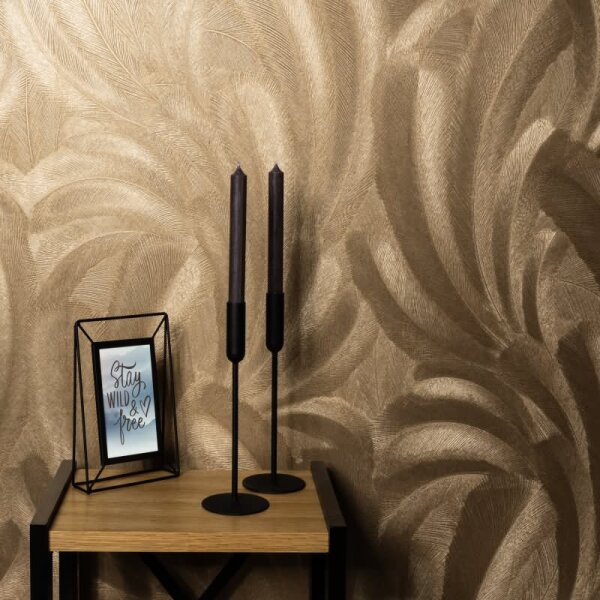 Tapete Gold, Kupfer, Erismann Vliestapete (1047630)