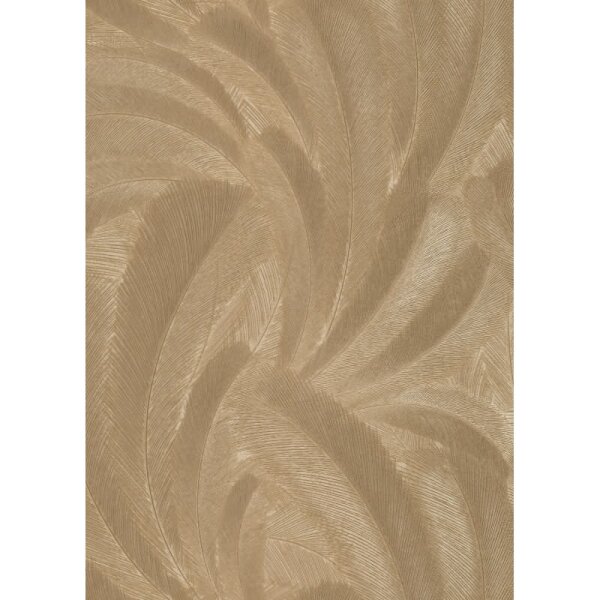 Tapete Gold, Kupfer, Erismann Vliestapete (1047630)