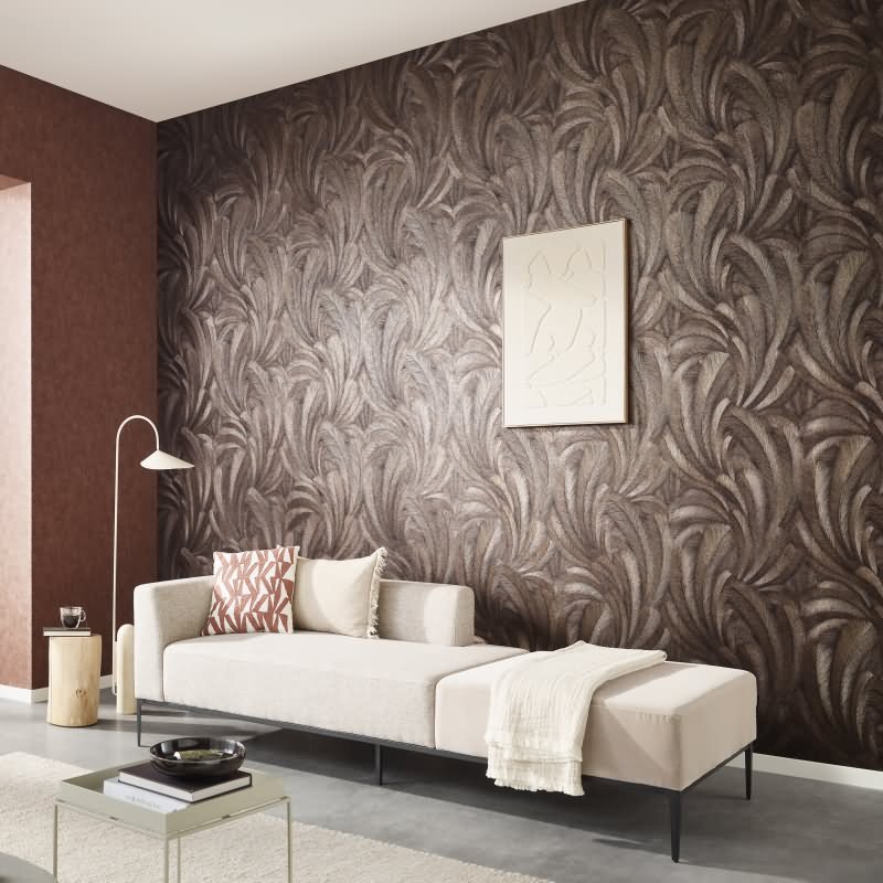 Tapete Braun, Erismann Vliestapete (1047648)