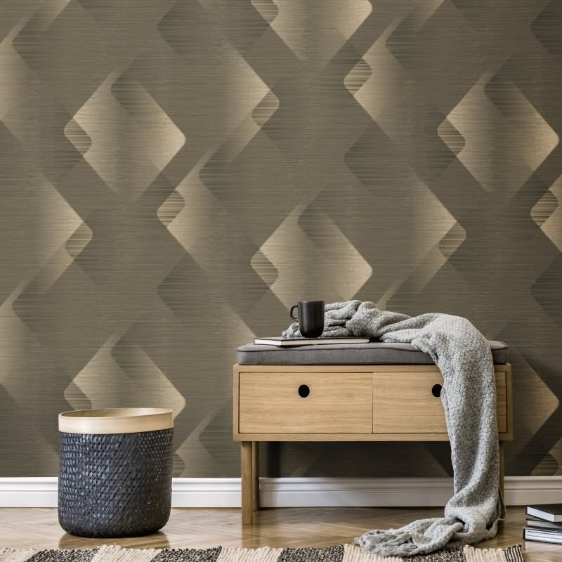 Tapete Braun, Erismann Vliestapete (1047915)