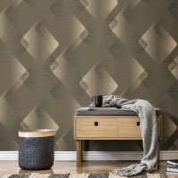 Tapete Braun, Erismann Vliestapete (1047915)