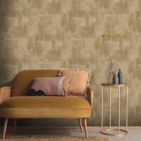 Tapete Gold, Kupfer, Erismann Vliestapete (1048030)