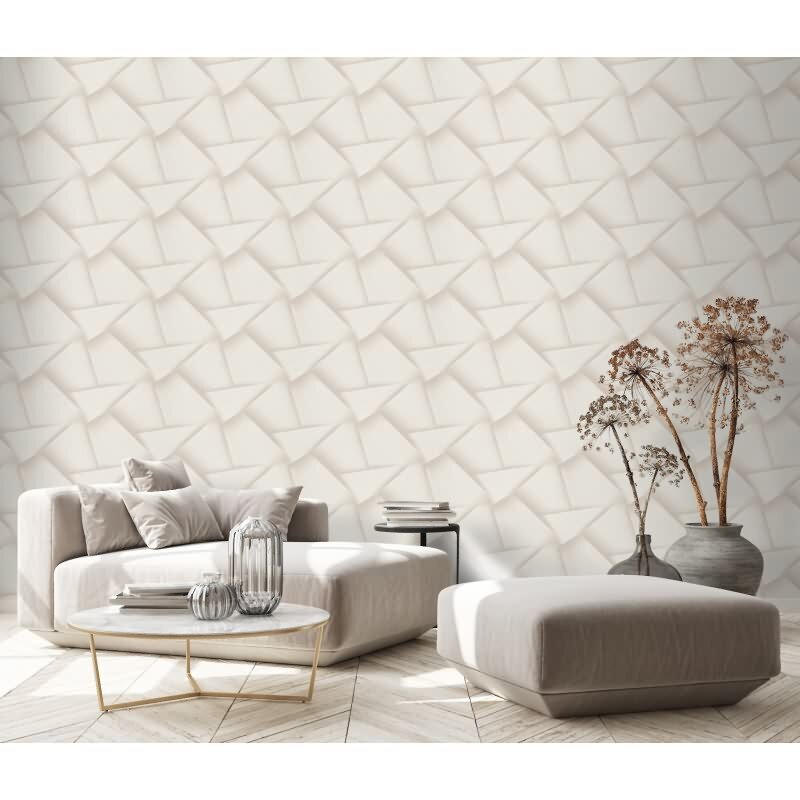 Tapete Beige, Creme, Erismann Vliestapete (1040114)