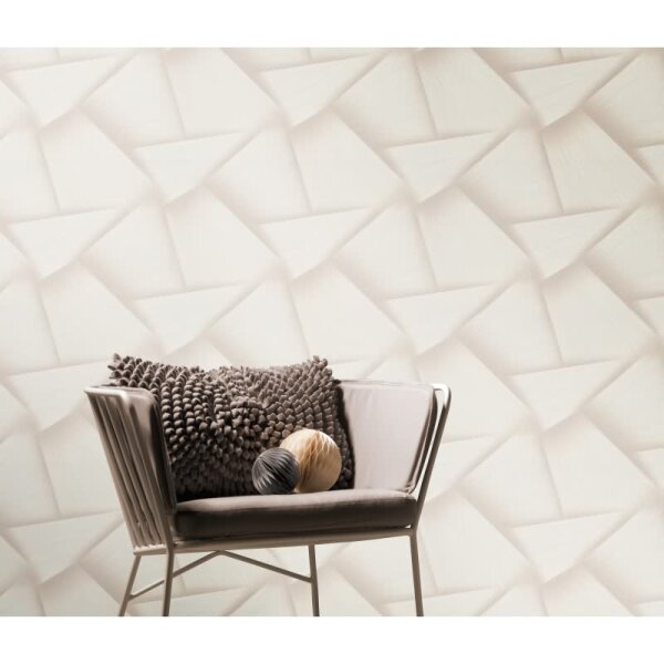 Tapete Beige, Creme, Erismann Vliestapete (1040114)