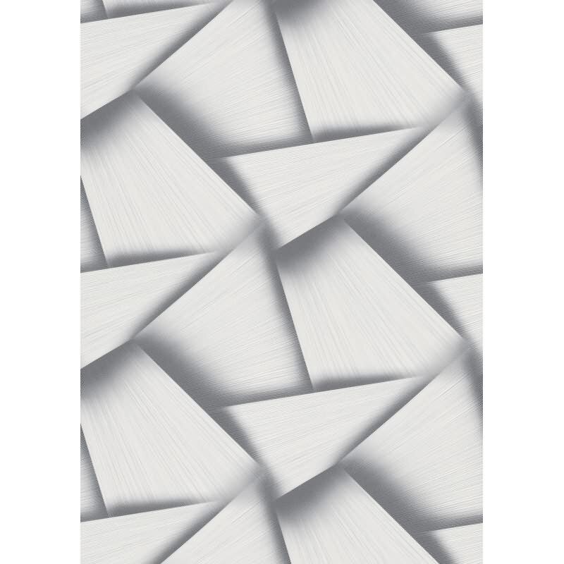 Tapete Grau, Silber, Erismann Vliestapete (1040147)