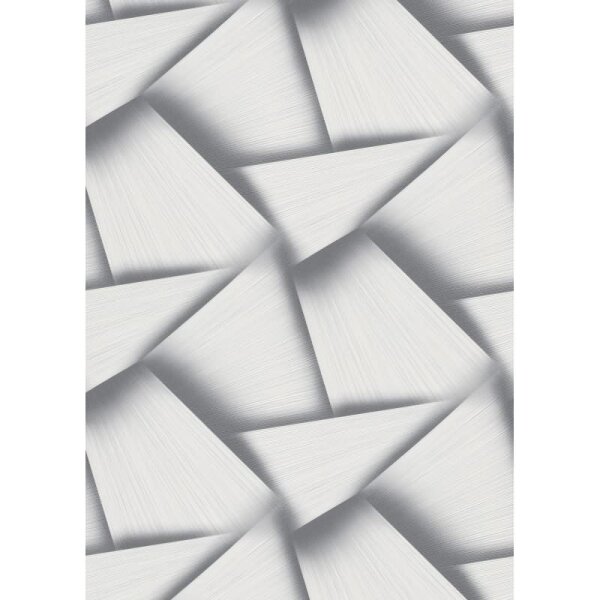 Tapete Grau, Silber, Erismann Vliestapete (1040147)