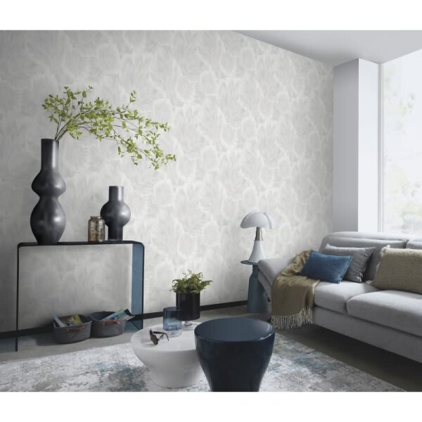 Tapete Weiß, Erismann Vliestapete (1040201)