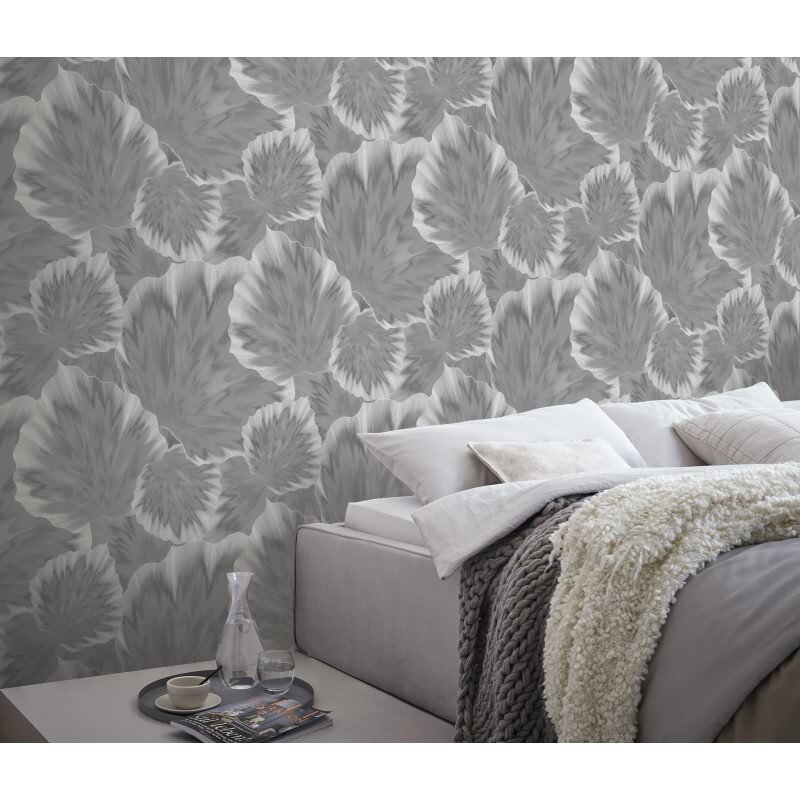 Tapete Grau, Silber, Erismann Vliestapete (1040210)