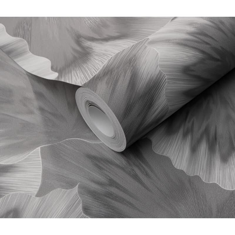 Tapete Grau, Silber, Erismann Vliestapete (1040210)