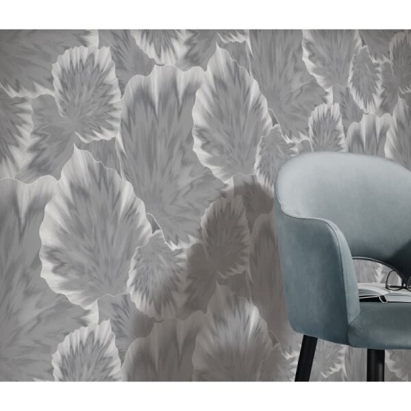 Tapete Grau, Silber, Erismann Vliestapete (1040210)