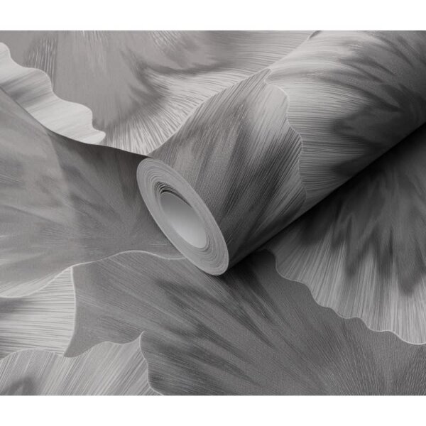 Tapete Grau, Silber, Erismann Vliestapete (1040210)