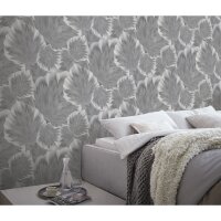 Tapete Grau, Silber, Erismann Vliestapete (1040210)