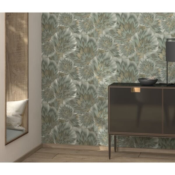 Tapete Grün, Erismann Vliestapete (1040224)