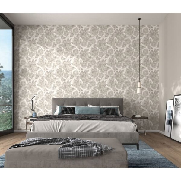 Tapete Greige, Erismann Vliestapete (1040237)