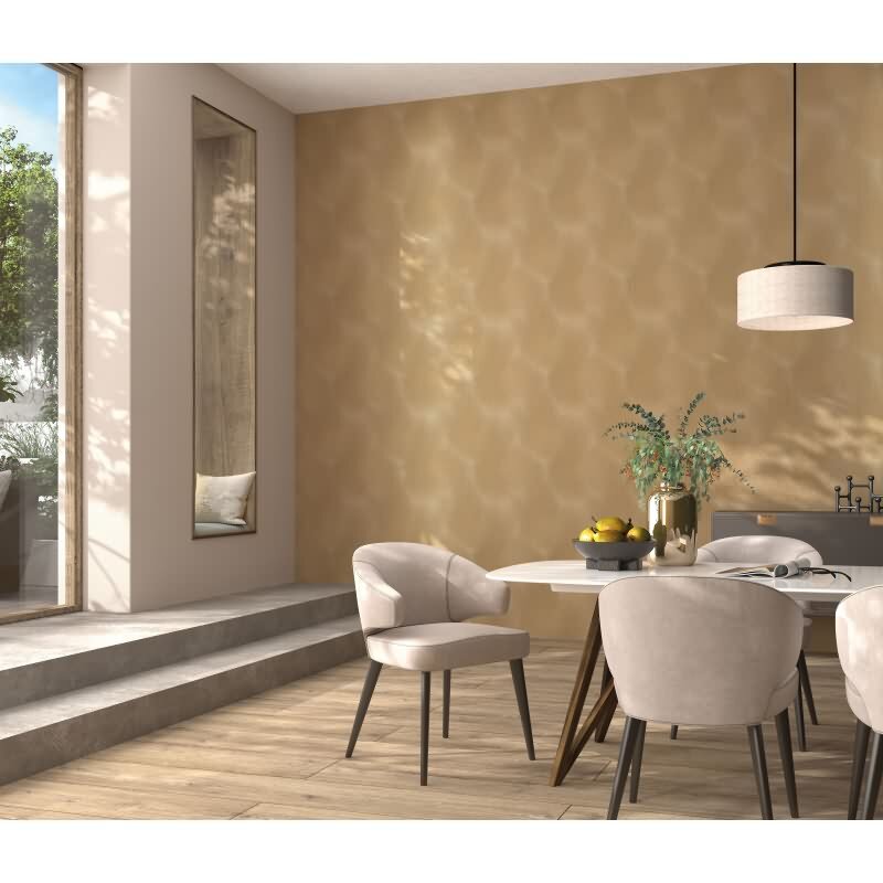 Tapete Gold, Kupfer, Erismann Vliestapete (1040330)