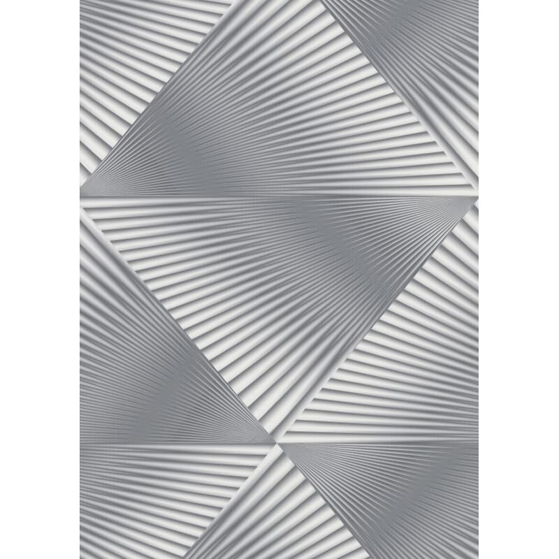 Tapete Grau, Silber, Erismann Vliestapete (1040410)