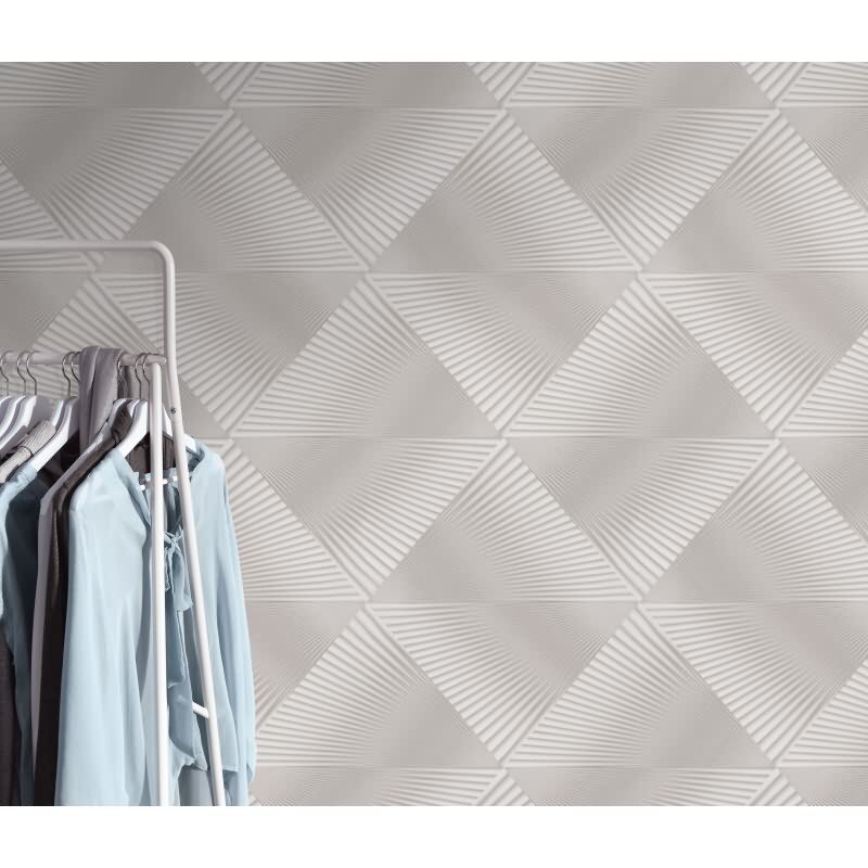 Tapete Greige, Erismann Vliestapete (1040437)