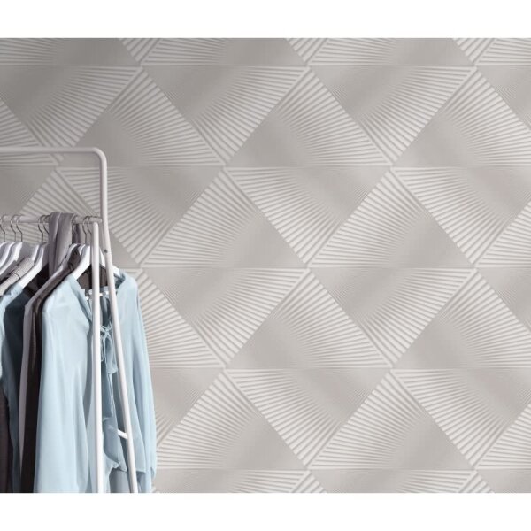 Tapete Greige, Erismann Vliestapete (1040437)