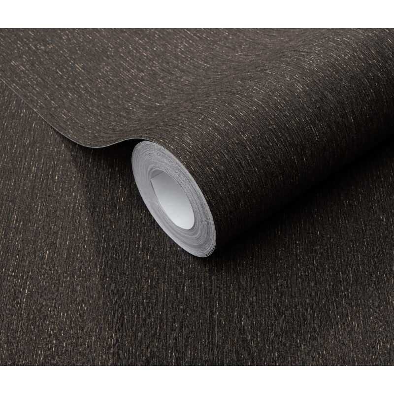 Tapete Schwarz, Anthrazit, Erismann Vliestapete (1043715)