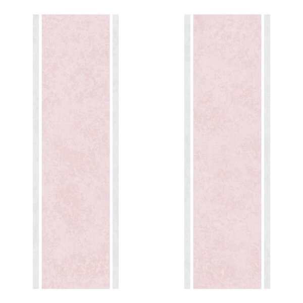 Vliestapete Blockstreifen, Streifen Streifen Klassisch matt in Weiß für Wohnzimmer, Schlafzimmer, Büro (35606)