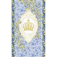 Vliestapete Krone, Zitronen Floral Natur matt in...