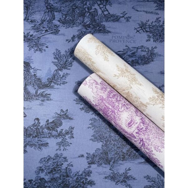 Vliestapete Landschaft, Menschen Grafisch Klassisch matt in Beige für Wohnzimmer, Schlafzimmer, Büro (35625)