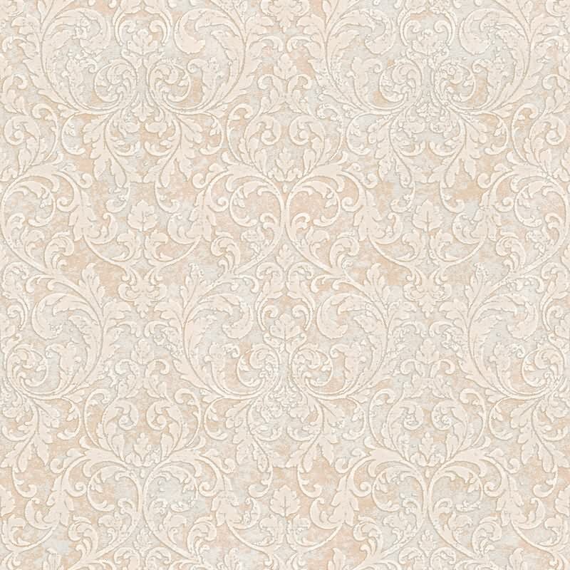 Vliestapete Ornament Ornamental Klassisch matt in Beige für Wohnzimmer, Schlafzimmer (35628)