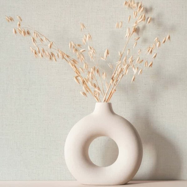 Vliestapete Strukturiert Uni Modern matt in Beige für Wohnzimmer, Schlafzimmer, Küche, Büro (35650)