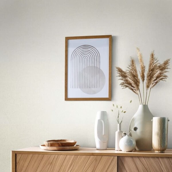 Vliestapete Strukturiert Uni Modern matt in Weiß für Wohnzimmer, Schlafzimmer, Küche, Büro (35651)