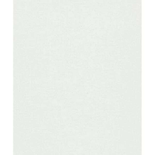 Vliestapete Strukturiert Uni Modern matt in Weiß für Wohnzimmer, Schlafzimmer, Küche, Büro (35651)